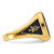 14k Men's Polished and Textured with Black Enamel and Onyx Masonic Ring - Y1-19D65A7F-1407