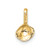 14K Mini Clam Shell Charm