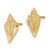 14K Mini Conch Shell Post Earrings