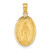 14k Miraculous Medal Pendant - M1-BC3CA5F2-8255