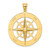 14K Nautical Compass Charm - K7-7995DCD5-4630