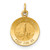 14k Our Lady of Fatima Medal Charm - XR-D53B2FA2-5887