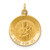 14k Our Lady of Mount Carmel Medal Charm