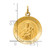 14k Our Lady of Mt. Carmel Medal Charm - XR-C826C536-8673