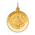 14k Our Lady of San Juan Medal Pendant