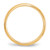 10k Yellow Gold 2mm Standard Weight Comfort Fit Wedding Band Size 6