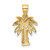 14k Palm Tree