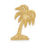 14k Palm Tree Slide - K2-122BFB49-7145