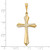 14k Passion Cross Pendant - CH-9545D2AB-9123