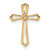 14k Passion Cross Pendant Mounting - PM-C70836BF-7684