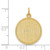 14k Patterned .013 Gauge Circular Engravable Disc Charm - XM-19DF44BA-1533