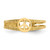14k Peace Sign Toe Ring - C2-A0A1C0D8-8404