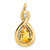 14k Pear Citrine and Diamond Pendant - PM-06B112FF-9338