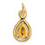 14k Pear Citrine and Diamond Pendant - PM-06B112FF-9338