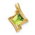 14k Peridot and Diamond Pendant - PM-FC750D08-7018