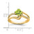 14k Peridot and Diamond Ring - RM-ADC0B0AD-1580