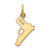 14k Pistol Charm