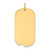 14k Plain .009 Gauge Engraveable Dog Tag w/Notch Disc Charm - XM-37587A48-5236