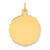 14k Plain .013 Gauge Engravable Disc Charm - XM-37B98840-4863