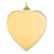 14k Plain .013 Gauge Engravable Heart Disc Charm - XM-75E4BCB2-8466