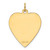 14k Plain .013 Gauge Engravable Heart Disc Charm - XM-EE0AAAAA-5582