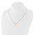 14k Plain .018 Gauge Heart Engravable Disc 18in Necklace - XM-790E6299-3792