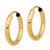 14k Polished & D/C Endless Hoop Earrings - TF-4C62DEA1-7102