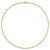 14K Polished 1.4mm 18 inch Round Omega Necklace