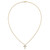 14k Polished 1/2 carat Diamond Cross Pendant 18 inch Necklace