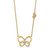 14k Polished 1/6 carat Diamond Butterfly 18 inch Necklace