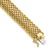 14k Polished 12.5mm Mesh 7.25 inch Bracelet