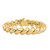 14k Polished 12mm 8 inch San Marco Bracelet