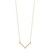 14k Polished 18 inch V-Necklace