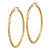 14K Polished 2.5mm Twisted Hoop Earrings - TF-2C0B7197-7043