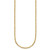 14k Polished 2.9mm Fancy Long and Short Paperclip Link 17 inch Necklace