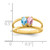 14k Polished 2-Stone Mothers Ring Mounting - XM-9519A754-8134