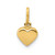 14K Polished 3-D Puffed Heart Charm - YC-FB7D58AB-4453