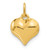 14K Polished 3-D Puffed Heart Pendant - C2-ACC31D92-5468