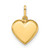 14K Polished 3-D Puffed Heart Pendant - XC-96644388-5108