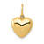 14K Polished 3-D Puffed Heart Pendant - YC-131BA200-7652
