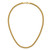 14k Polished 4.3mm Fancy Braided Link 17 inch Necklace