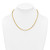 14k Polished 4mm Paperclip Link 18 inch Necklace - SF-2334D893-5899