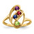 14k Polished 4-Stone Mothers Ring Mounting - XM-0240D81E-8588