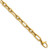14k Polished 5.8mm Lightweight Fancy Open Link 7.5 inch Bracelet Plus 0.5 inch Extender