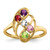 14k Polished 5-Stone Mothers Ring Mounting - XM-1A7B58E7-4414