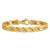 14k Polished 6.3mm Lightweight Fancy Link 7.5 inch Bracelet