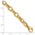 14K Polished 6.8mm Fancy Link 7.75 inch Bracelet