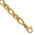 14k Polished 6.8mm Fancy Twist Link 7.5 inch Bracelet