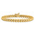 14k Polished 6mm 7 inch San Marco Bracelet