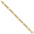 14K Polished 7.9mm Fancy Link 7.75 inch Bracelet